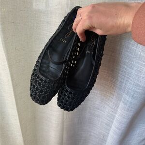 Joie Perforated Leather Women's Ballet Flats